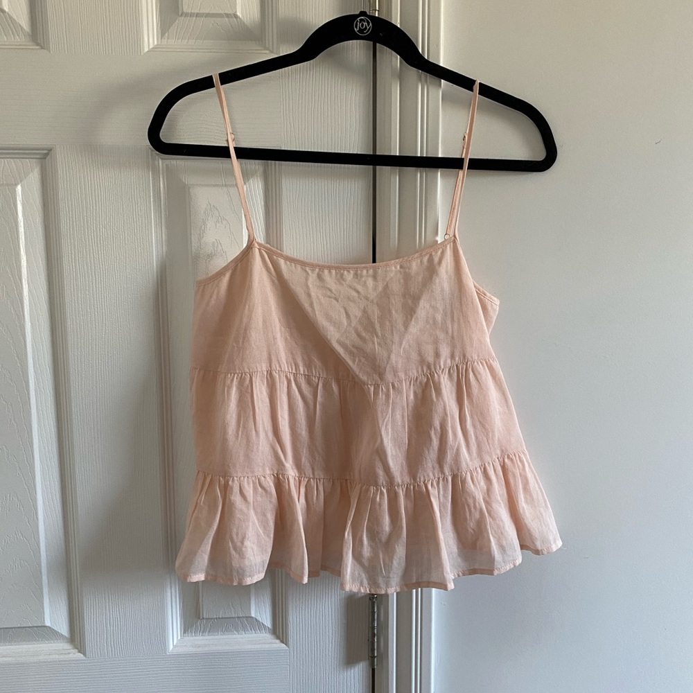 pink baby doll tank top